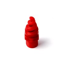 스프링쿨러 1-100pcs 1/2 인치 빨간색 나선형 노즐 수나사 분무 스프링클러 헤드 플라스틱 콘, [06] 100pcs