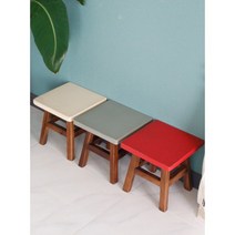 레인트리 미니 사각 스툴 - 3color, 그레이