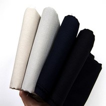 퀼트가게폴리 스판 카치온 바지 의류 홈패션 4종 천 원단, 연베이지