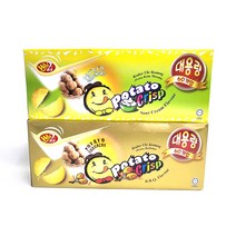 이멕스무역 포테토 크리스피 바베큐맛 샤워크림맛 대용량 60개입 포테이토 감자칩