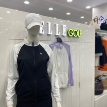 엘르골프 소매 배색 포인트 점퍼