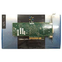 LSI SAS 9300-8E LSI00343 SAS3008 12 기가바이트/초 HBA 카드 3 년 동안 원본 보증, 기본