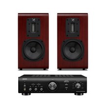 데논 PMA-600NE + 쿼드(Quad) S-2 하이파이오디오, 실버, 로즈우드