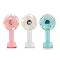 고집쟁이녀석들 손선풍기 샬롬휴대용선풍기 핸디선풍기 3종, 3.민트 : 스티커형식_받아쓰기(20개이상만)