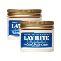 레이라이트 내추렁 매트 크림 120g 2팩 layrite Natural Matte Cream ine