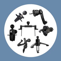 차량용 송풍구 거치대 회전형 원형 세로형 가로형, 원형타입