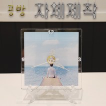 사진인화 아크릴액자제작 탁상액자 무소음시계, 선물상자2