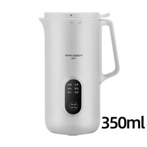 착즙기 800ml 두유 기계 전기 과즙 기 휴대용 블렌더 믹서 그라인더 자동 가열 메이커 무료 필터 220V, [04] 350ml white, [01] EU