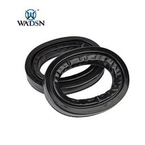 전술 헤드셋 wadsn 실리콘 귀마개 comtac 시리즈 c3 c2 c1 ipsc noise reduction communication auriculares airsoft pelt, 씨엔, 하얀색