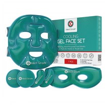 Medi Grade 아이 패치 쿨링 겔 페이스 세트 패드 기타 7입 Cooling Gel Face Set Pd. 2개