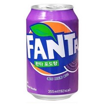 [코카콜라] 환타 포도 355ml x 1캔