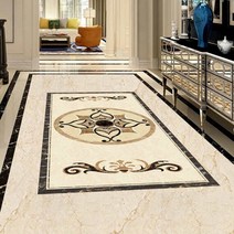 HS 접착식 데코타일 현관 거실 셀프인테리어, 1개, 0.8Mx0.8M