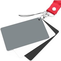 2 인 1 그레이 화이트 밸런스 카드 12 인치 30CM 18% 화이트 밸런스 카드 미니 그레이 카드 사진 보정 카, 03 Mini Grey Card