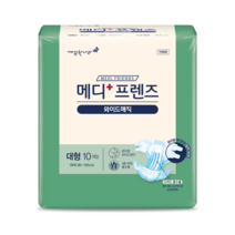 메디프렌즈 봄날 매직테입형 성인용 기저귀 대형, 10개, 10개입