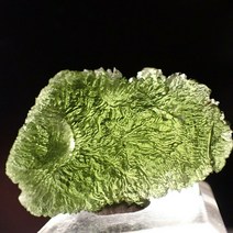 운석 METEORITE 수집 광물 몰다비테 천연 체코 임팩트 유리 러프 스톤 크리스탈 에너지 626g 1 개, 4.1618g
