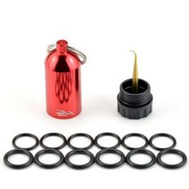 스쿠버산소통 산소탱크 스킨스쿠버 잠수 장비 Aluminum Diving Cylinder Valve Seal Ring Mini S cuba with 12 O Rings Brass P, 보라색