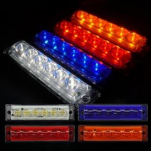 레미콘 덤프트럭 옆에설치하는 LED사이드램프 대형화물차 냉동탑차 지게차, 블루LED