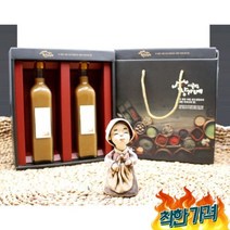 착즙 차(500ml 2병) 중년 남여 추석 명절 / 직원 사돈 설연휴 기업