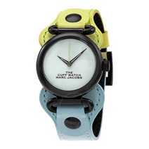 마크 제이콥스 커프 쿼츠 화이트 다이얼 여성용 시계 MJ0120179291