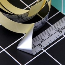 줄자 스티커 줄자 책상 작업대에 부착하여 측정