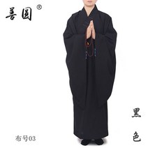 고급 승려복 스님복 두루마기 불교옷 불교 부처님, 검정색_42