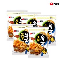 농심 조청유과 300g x 5개 대용량 과자 스낵, 단품