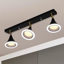 LED 링갓 주방등 30W 50W 부엌등 북유럽 포인트 인테리어 조명, LED 링갓 주방3등 30W