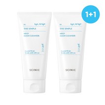 싸이닉 더 심플 마일드 폼 클렌저 120ml 1+1, 심플폼2((C02T0000006246)), 상세설명 참조, 상세설명 참조