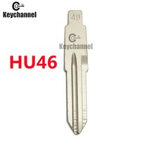10 개/몫 KD 블레이드 HU46 자동차 빈 Opel KD KEYDIY VVDI Xhorse 원격 Opel 왼쪽 뷰익 교체, 10PCS