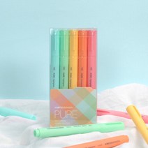 카코 퓨어 마카롱 하이라이터 형광펜 5종 세트