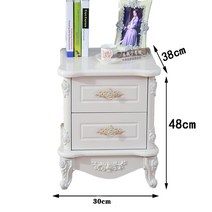 프로방스 침대협탁 화이트 빈티지 엔틱한 사이드테이블, AY_AA