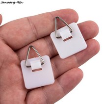 10 Pieces Invisible Adhesive Plate Hanger Vertical Holders For Pictures Wall Art Decor Supplies 1 In