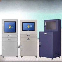 산업 현장용 PC 보관 캐비닛 공장 철제 컴퓨터 수납장, 그레이 캐비닛 160x70x60cm, 그레이 대면 캐비닛 160x70x60cm
