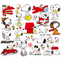 스누피 스티커 프리미엄 PVC 리무버블 방수 캐리어 리모와 노트북 핸드폰 캐릭터 꾸미기스티커, 41종 세트