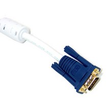 넥시 RGB(VGA) 고급형 모니터 케이블 3m/NX91/노이즈 필터/RGB+6/UL AWM 2919인증/금도금 커넥터/트위스트 페어구