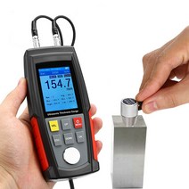 야토 세라믹 유리 플라스틱 철판 초음파 두께 측정기 게이지 225mm