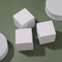 스마트만족 오브제 정사각형 디스플레이박스 3P세트(5X5X5CM) (화이트)