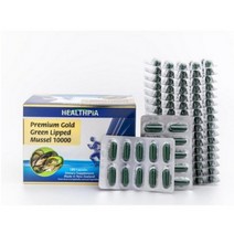 Healthpia Premium Gold Mussel 10000 헬스피아 프리미엄 골드머슬 초록입홍합 180정