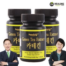카테킨 600mg 녹차추출물분말, 600mg 60정(36g) x3개, 상세 설명 참조