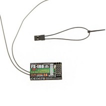 드론조종기 드론시뮬레이션 FlySky FS-iA6 a6 IA6B A8S 2.4G 6CH 수신기 FPV 레이서 부품, 01 FS IA6