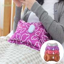 milovhi 벨트형 충전식 온수 전기 찜질팩 온찜질기 배 복부 허리 온열기 온수 찜질기, 벨트형 온수찜질팩, 갈색