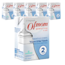 오브맘 액상분유 2단계(6~12개월) 200ml, 1개입, 21개