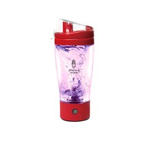 인더룩 NEW 빙빙쉐이커 원터치 오토믹스 텀블러, 레드, 450ml