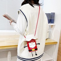 DIY 손바느질 가죽가방 키트 산타미니백 집콕놀이, 상세 참조