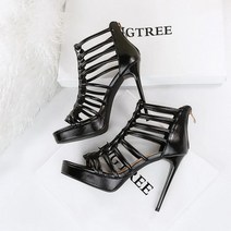 12cm 킬힐 샌들 220구두 스틸레토 가보시힐 슬리퍼 드레스슈즈 플랫폼 글레디에이터 W17