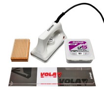 고급 가성비 스키 스노우보드 왁스 케어 보수장비 왁싱 다리미 XCMAN 보드 왁싱 솔 프로장비, 250g MAPLUS 불소 왁스 - A