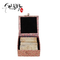 수인필방 고급 몽고석 세트(3푼~1치5푼), 1치2푼