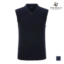 인디안 TREMOLO 솔리드 브이넥 니트 베스트_TRNBVVZ9231