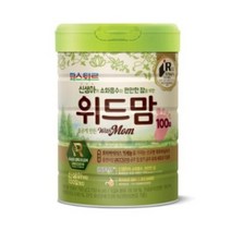 파스퇴르 무항생제원유 위드맘 분유 100일, 6개, 750g