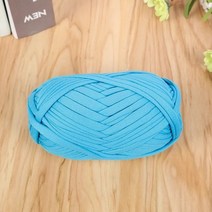 뜨개실 쟈이언트얀 형광뜨개실코튼 니트 천으로 양모 t-셔츠 원사 DIY 소프트 직조 카펫 담요 가방 39 색, 21 다크 블루